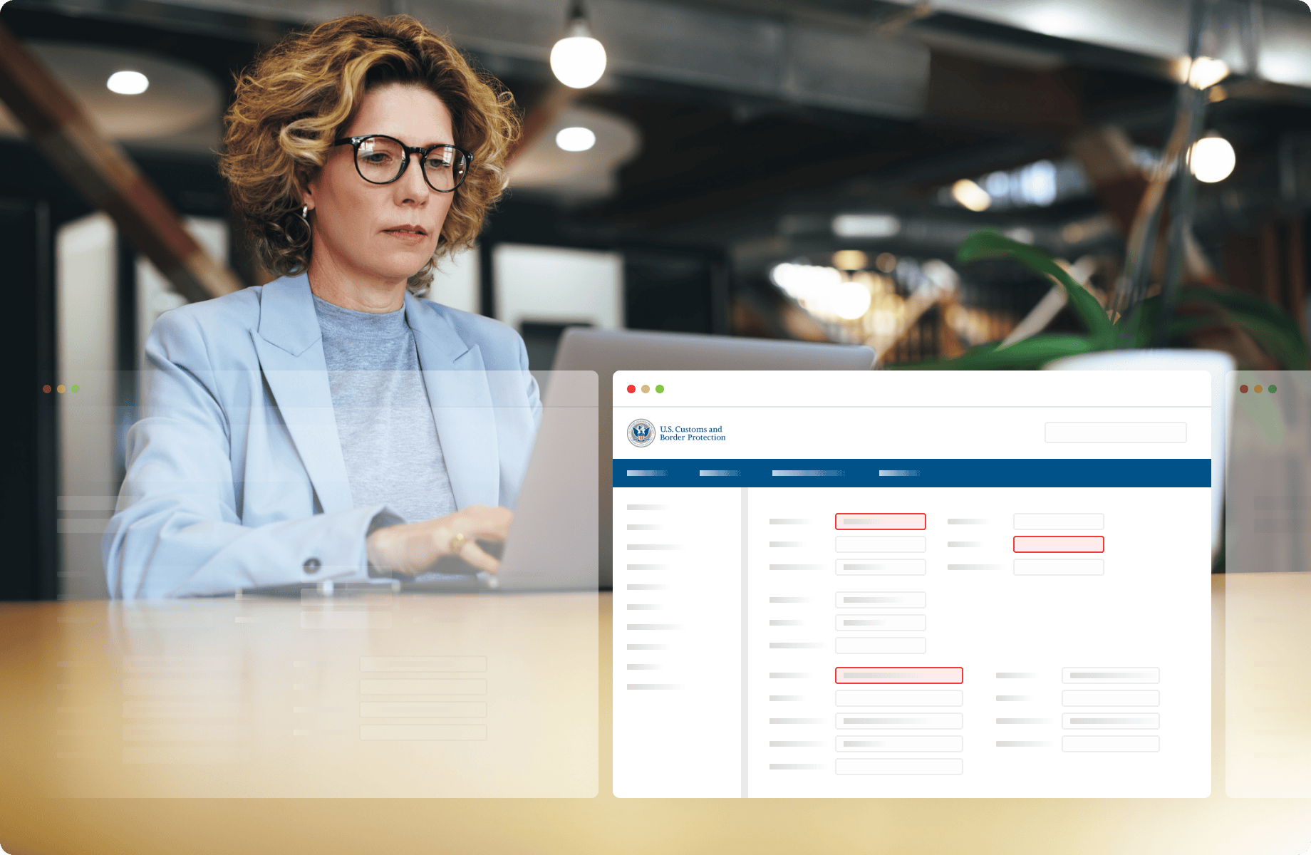 A visual representation of time consuming filing process.